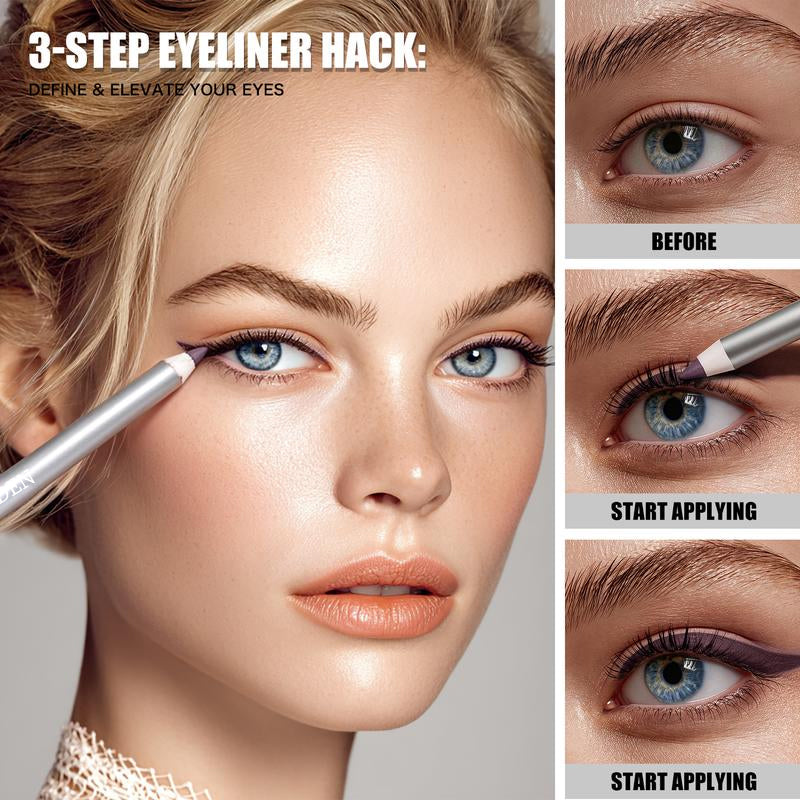 Eye Pencil Eyeliner, Waterproof & Smudge
