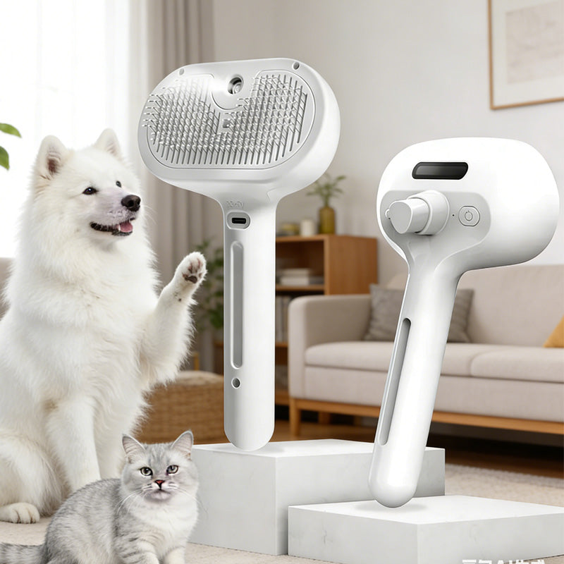 3-in-1 Pet Cleaning Kit – Foam, Spray & Grooming Brush for Deep Clean & Odor Control