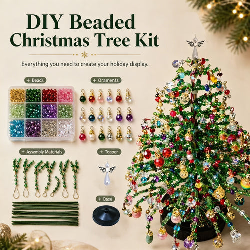 DIY Beaded Christmas Tree Kit