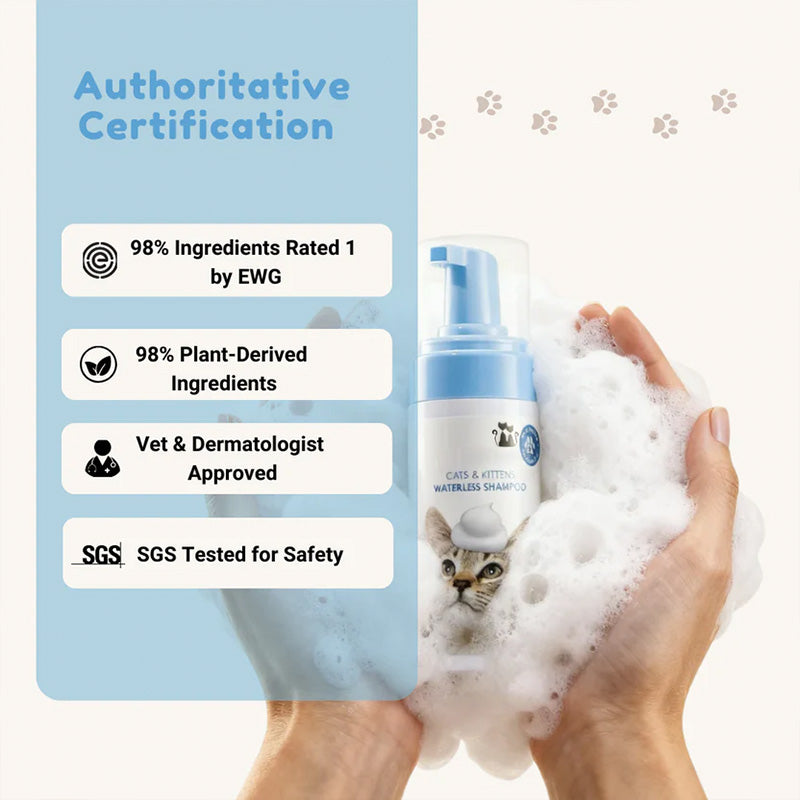 3-in-1 Pet Cleaning Kit – Foam, Spray & Grooming Brush for Deep Clean & Odor Control
