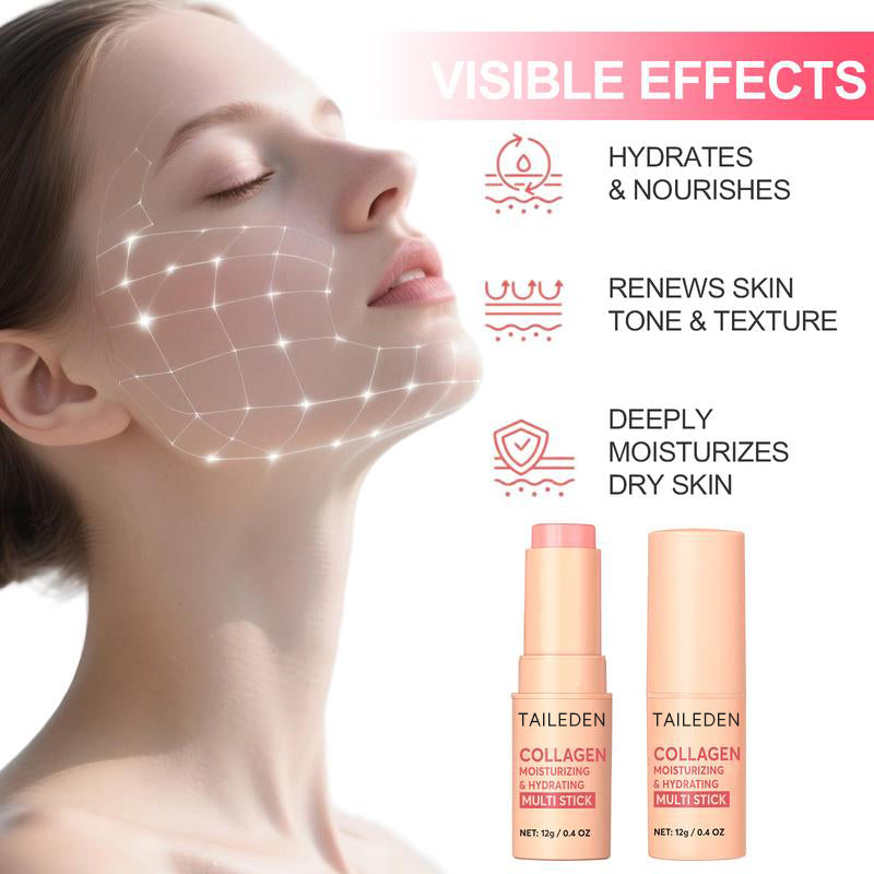Collagen-Infused 2-in-1 Lip & Cheek Glow Stick