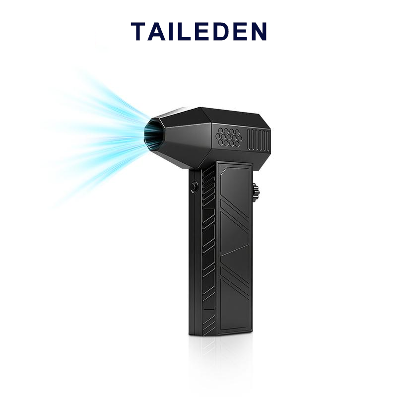 Portable Mini Turbo Fan, High Speed Handheld Rechargeable Fan