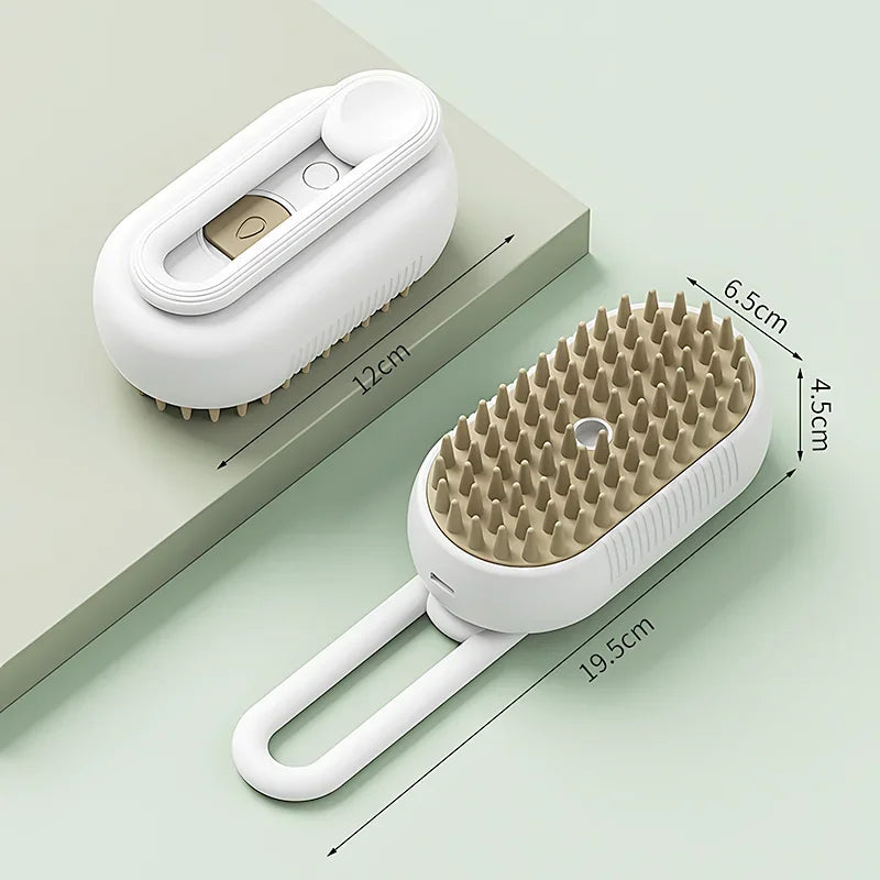 Ivybeautyco No-Rinse Pet Spray Brush with Hair Care Essential Oil