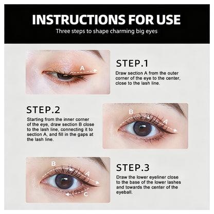 Ultra-Smooth Creamy Liquid Eyeliner