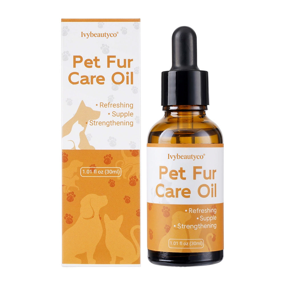 Ivybeautyco No-Rinse Pet Spray Brush with Hair Care Essential Oil