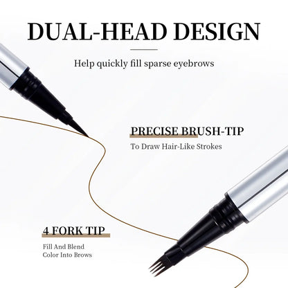 Original 4D Brush Tip Waterproof Microblading Eyebrow Pen