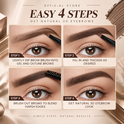 Eyebrow kit for home and daily use