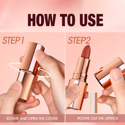 Matte Lipstick Long Lasting Waterproof Lip Stick