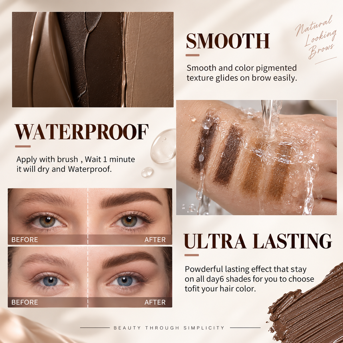 Eyebrow kit for home and daily use