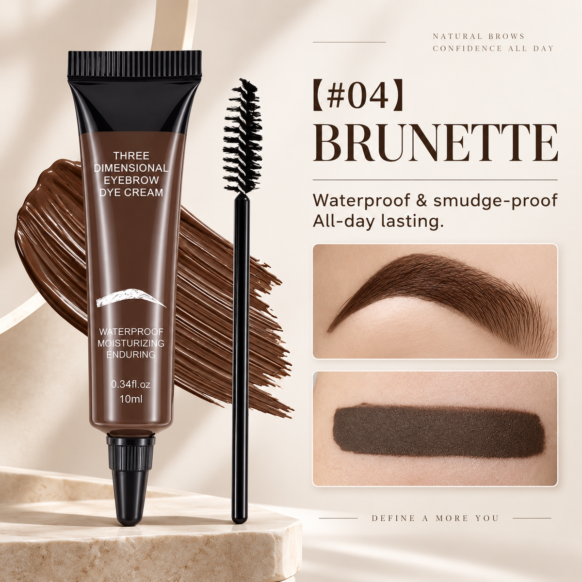 Eyebrow kit for home and daily use