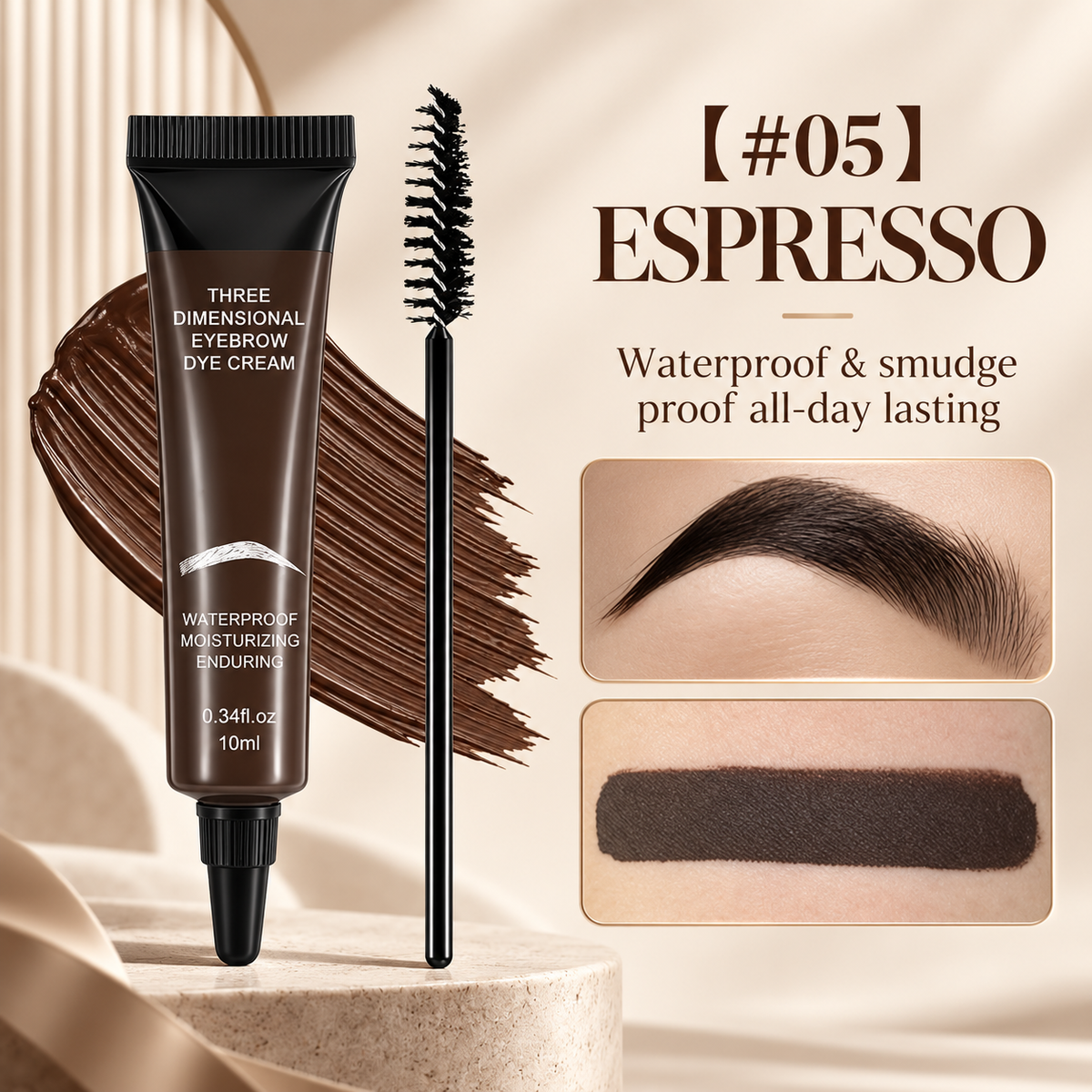 Eyebrow kit for home and daily use