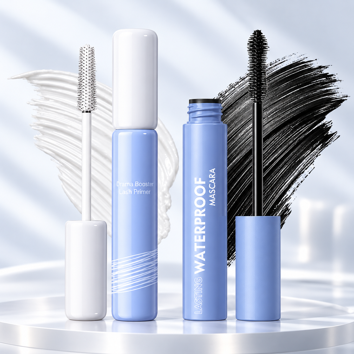Volumizing & Lengthening Lash Primer & Waterproof Mascara