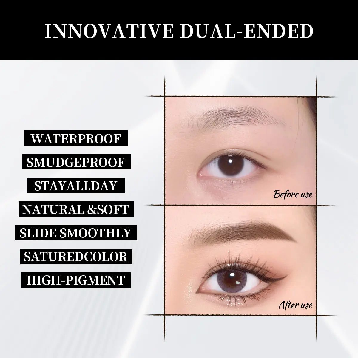 Original 4D Brush Tip Waterproof Microblading Eyebrow Pen