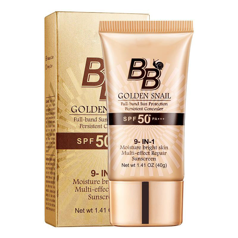 High-coverage waterproof snail BB cream