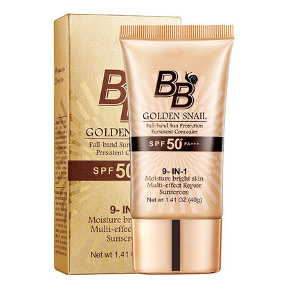 High-coverage waterproof snail BB cream