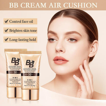 High-coverage waterproof snail BB cream